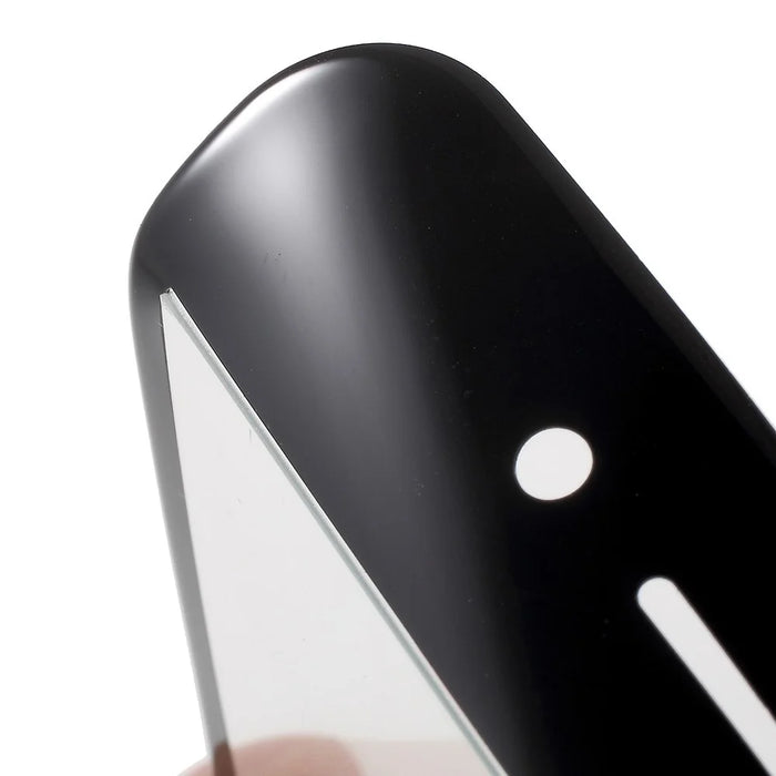 Soft Carbon Fiber Full Size Tempered Glass Screen Protector for iPhone 7 4.7 inch - Black - 6