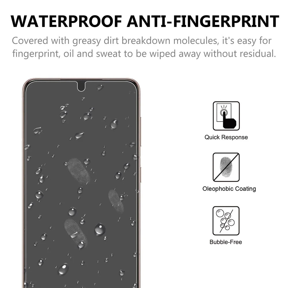 2.5D 9H Arc Edge Screen Tempered Glass Guard Protector for Samsung Galaxy S21 4G/5G - 4