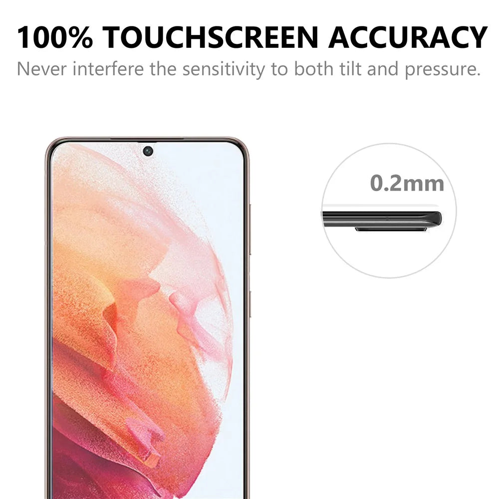 2.5D 9H Arc Edge Screen Tempered Glass Guard Protector for Samsung Galaxy S21 4G/5G - 6