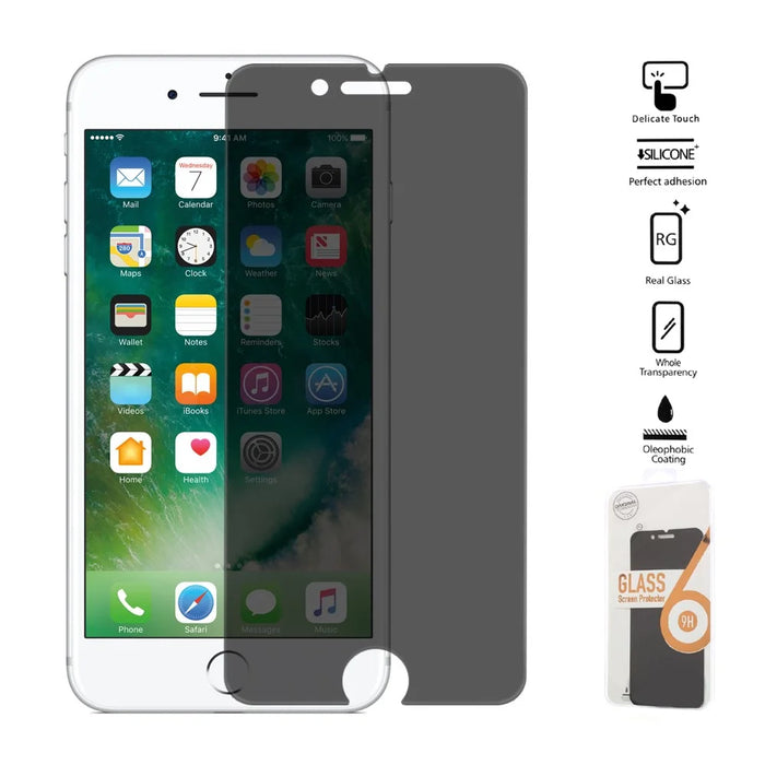 0.25mm Anti-peep Tempered Glass Screen Protector for iPhone 8 Plus/7 Plus - 1