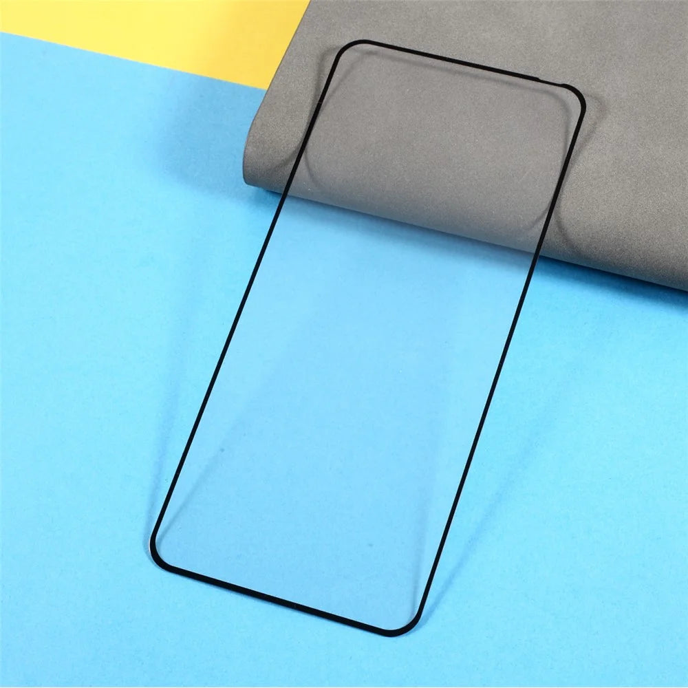 Anti-Explosion Full Coverage Silk Printing Full Glue Tempered Glass Screen Protector for Oppo A93 5G - 3