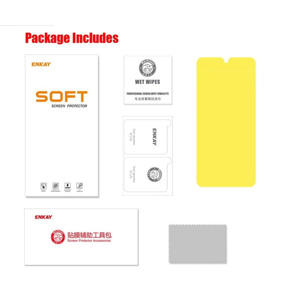 ENKAY HAT PRINCE Hydrogel Film Soft 3D Full Screen Protector Guard Film for Samsung Galaxy S21 Ultra 5G - 7