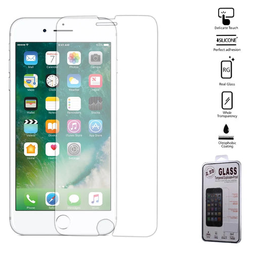 0.25mm Matte Tempered Glass Screen Protector Guard Film for iPhone 8 Plus/7 Plus Arc Edge - 1