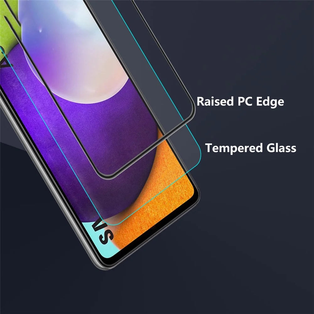 ENKAY HAT PRINCE Full Glue High Definition Anti-Drop Complete Screen Covering Tempered Glass Protector for Samsung Galaxy A52 4G / 5G / A52s 5G - 3