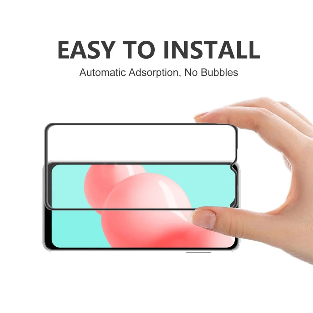 ENKAY HAT PRINCE 2PCS / Set Full Glue High Transparency 9H Tempered Glass Complete Covering Screen Protector for Samsung Galaxy A32 5G//M32 5G / M12 / A12 - 5