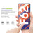 AMORUS Full Coverage 3D Curved Tempered Glass Screen Protector for Samsung Galaxy F62 / M62 - Black - 2