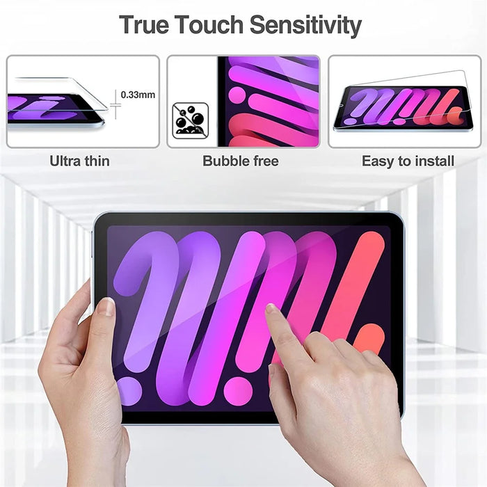 0.3mm Arc Edge Tempered Glass Screen Protective Film for iPad mini (2024) / mini (2021) - 6