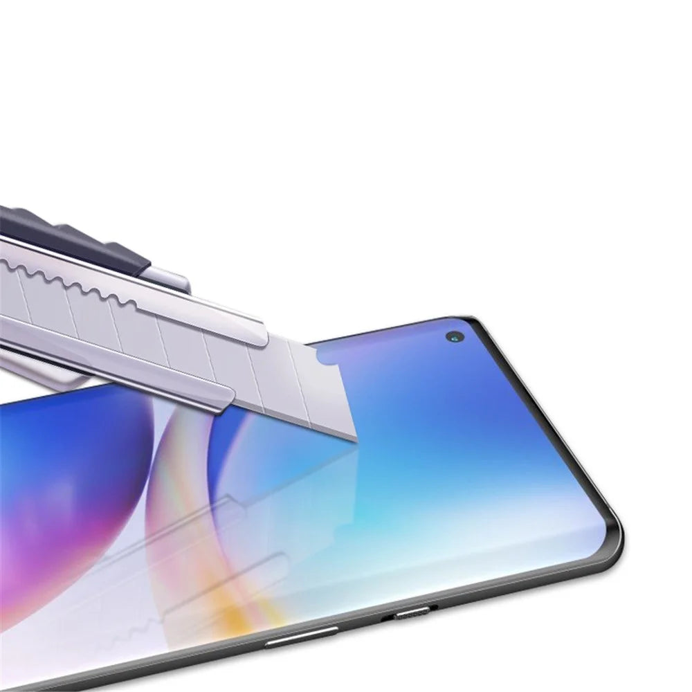 MOCOLO 3D Curved Full Cover Tempered Glass Screen Protector for OnePlus 9 Pro / 10 Pro / Xiaomi 12 Pro 5G / Oppo Find X3 Pro - 5