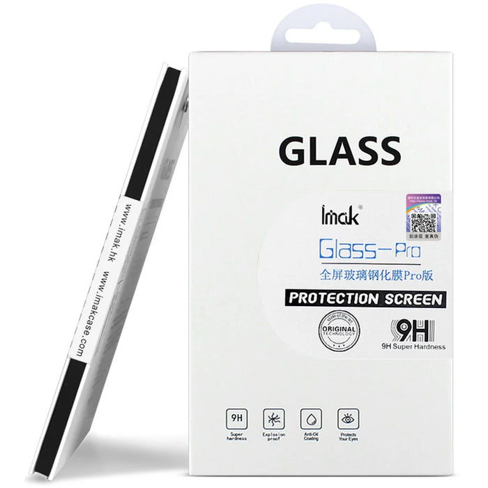 IMAK Ultra Clear Tempered Glass Full Screen Coverage Full Glue Phone Screen Protector Pro+ Version for OnePlus 9 (EU / US / IN / CN Version) - 6