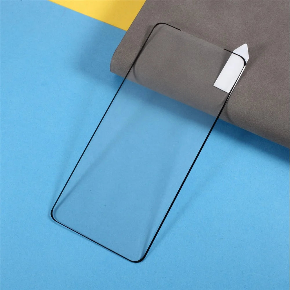 RURIHAI 3D Curved Full Glue Tempered Glass Full Screen Protector Film [Fingerprint Recognition] for Samsung Galaxy S21 Ultra 5G - 3