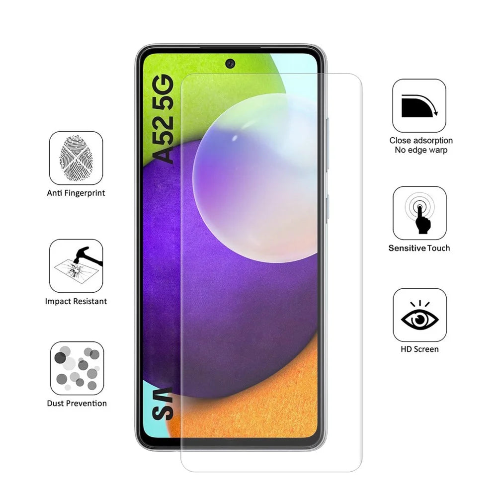ENKAY HAT PRINCE Hydrogel Film 3D Full Screen Coverage Self-Repair Hydro-Coagulant Screen Protector Film for Samsung Galaxy A52 4G / 5G / A52s 5G - 2