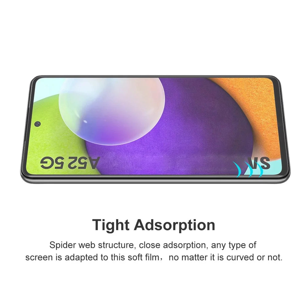 ENKAY HAT PRINCE Hydrogel Film 3D Full Screen Coverage Self-Repair Hydro-Coagulant Screen Protector Film for Samsung Galaxy A52 4G / 5G / A52s 5G - 3