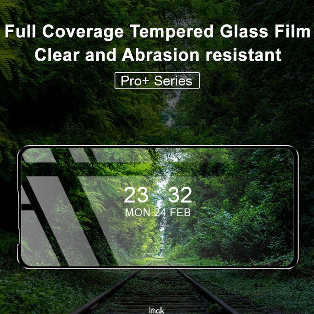 IMAK Pro+ Full Coverage Tempered Glass Screen Protector for Motorola Edge S / Motorola Moto G 5G Plus / Moto G100 / Motorola One 5G - 3