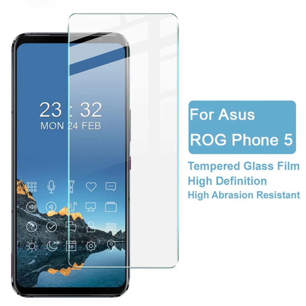 IMAK H Screen Protector Shield Tempered Glass Film for Asus ROG Phone 5 - 2