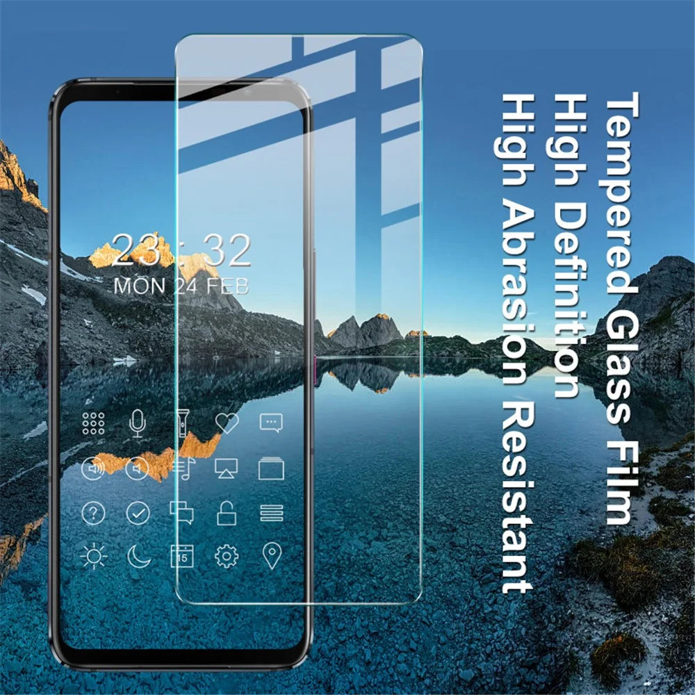 IMAK H Screen Protector Shield Tempered Glass Film for Asus ROG Phone 5 - 4