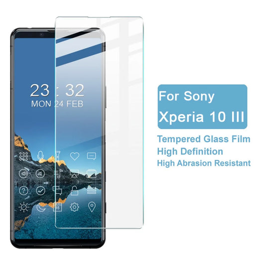 IMAK H Series Screen Protector Shield Super Clear Tempered Glass Film for Sony Xperia 10 III 5G - 2