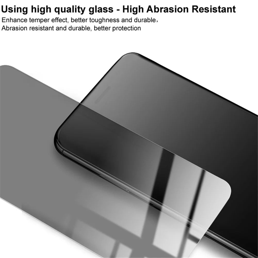 IMAK Anti-Peep 9H Hardness Tempered Glass Protector for Samsung Galaxy A32 4G - 6