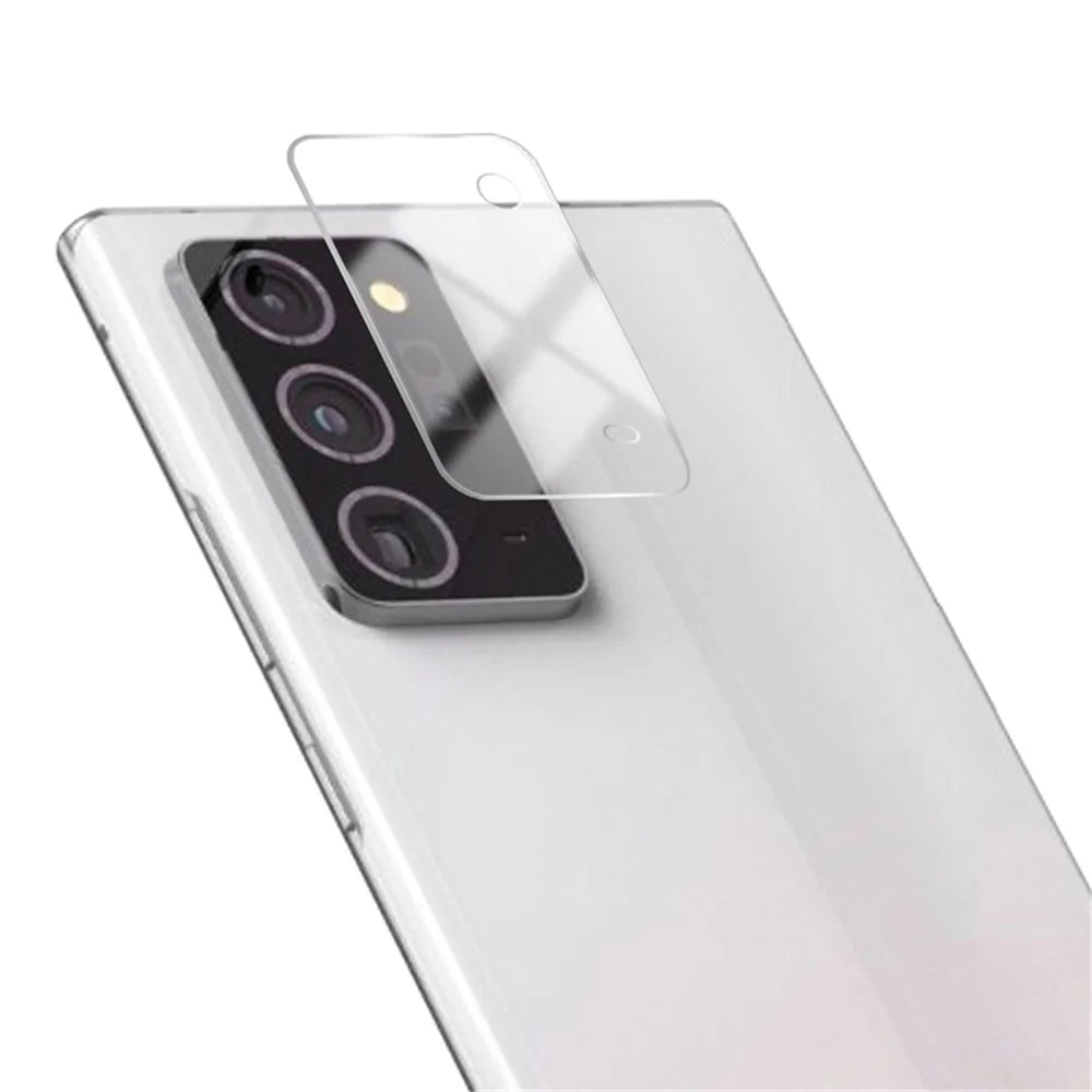 MOCOLO Anti-Explosion Ultra Clear Tempered Glass Automatic Nano-Adsorption Camera Lens Protector for Samsung Galaxy Note20 4G / 5G - 1