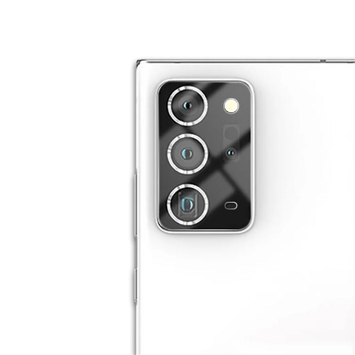 MOCOLO Anti-Explosion Ultra Clear Tempered Glass Automatic Nano-Adsorption Camera Lens Protector for Samsung Galaxy Note20 4G / 5G - 2