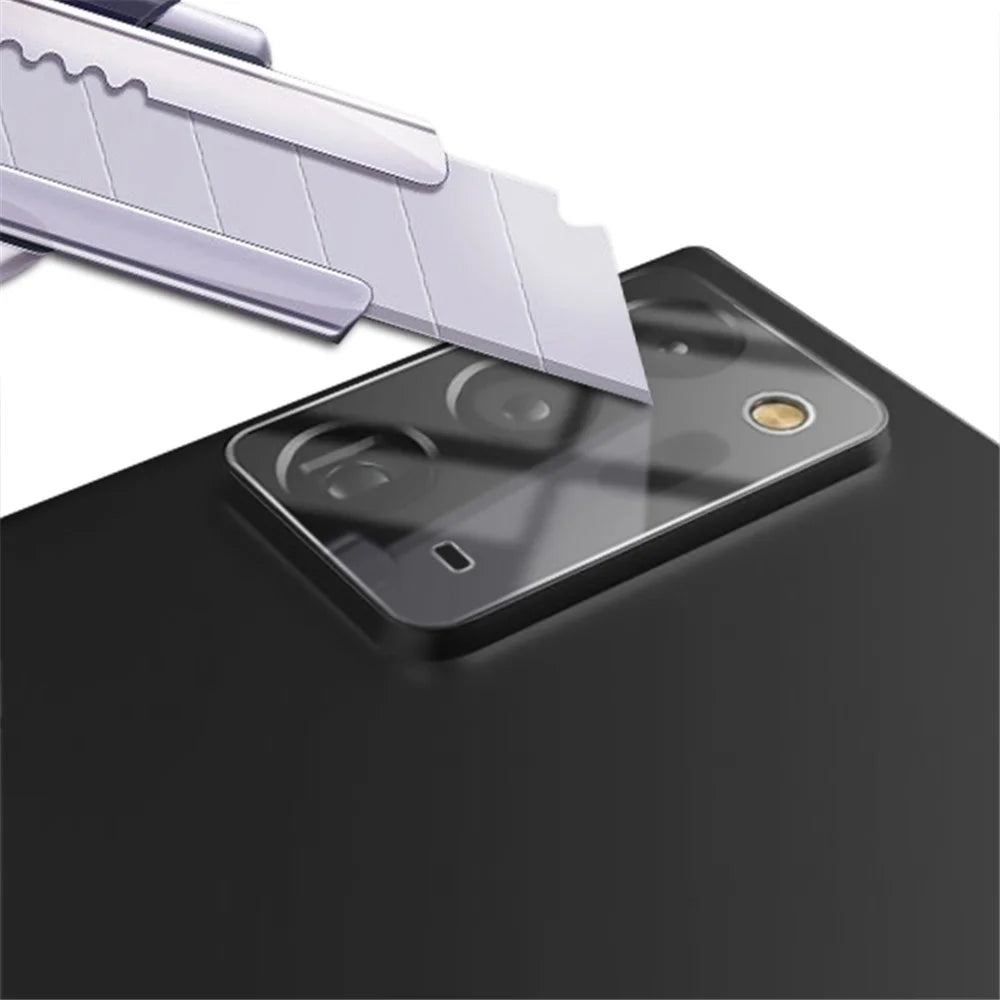 MOCOLO Anti-Explosion Ultra Clear Tempered Glass Automatic Nano-Adsorption Camera Lens Protector for Samsung Galaxy Note20 4G / 5G - 3