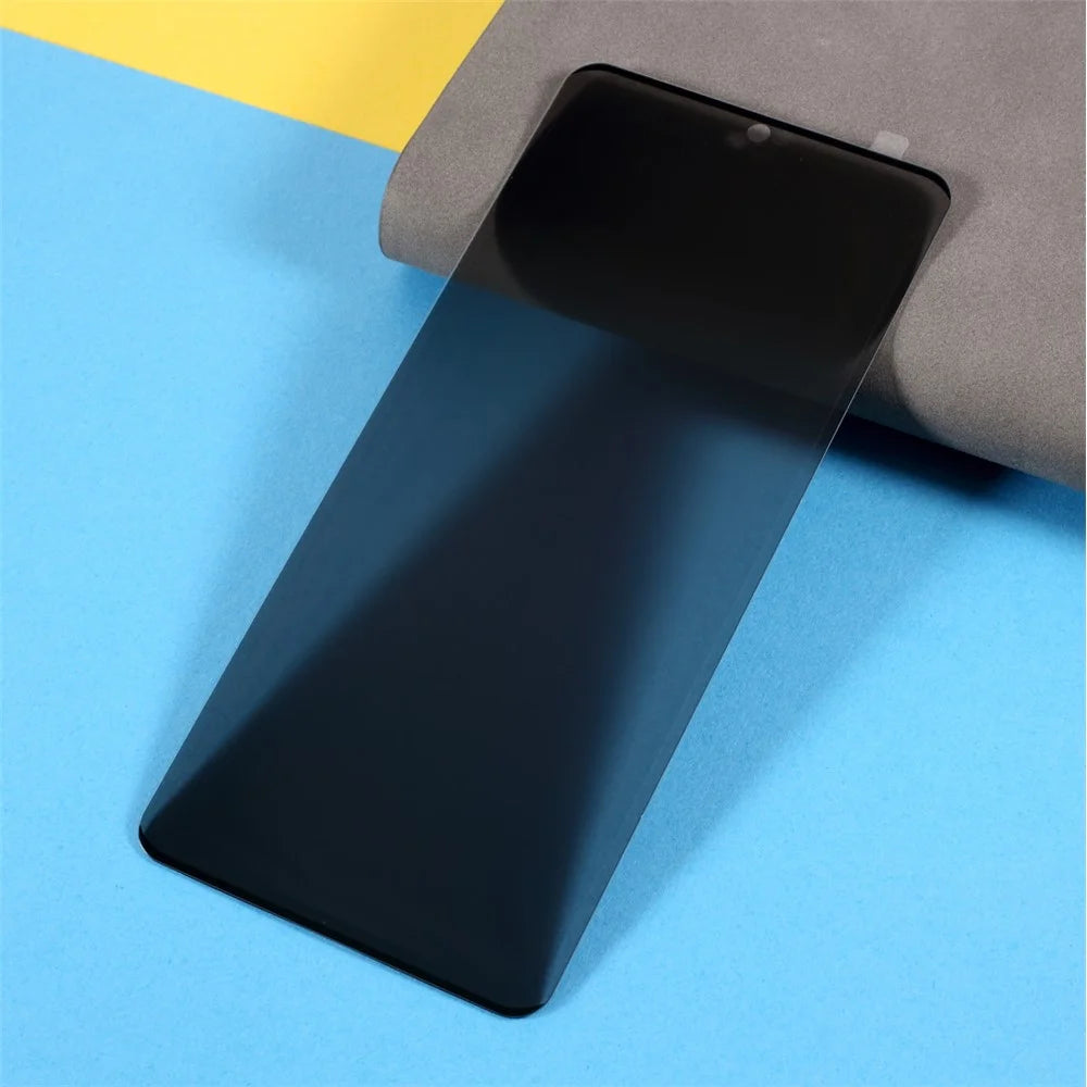 Anti-Burst Ultra Clear Full Screen (Side Glue) Silk Printing 180 Degree Anti-spy Tempered Glass Screen Guard Film for Samsung Galaxy S21 5G/4G - 6