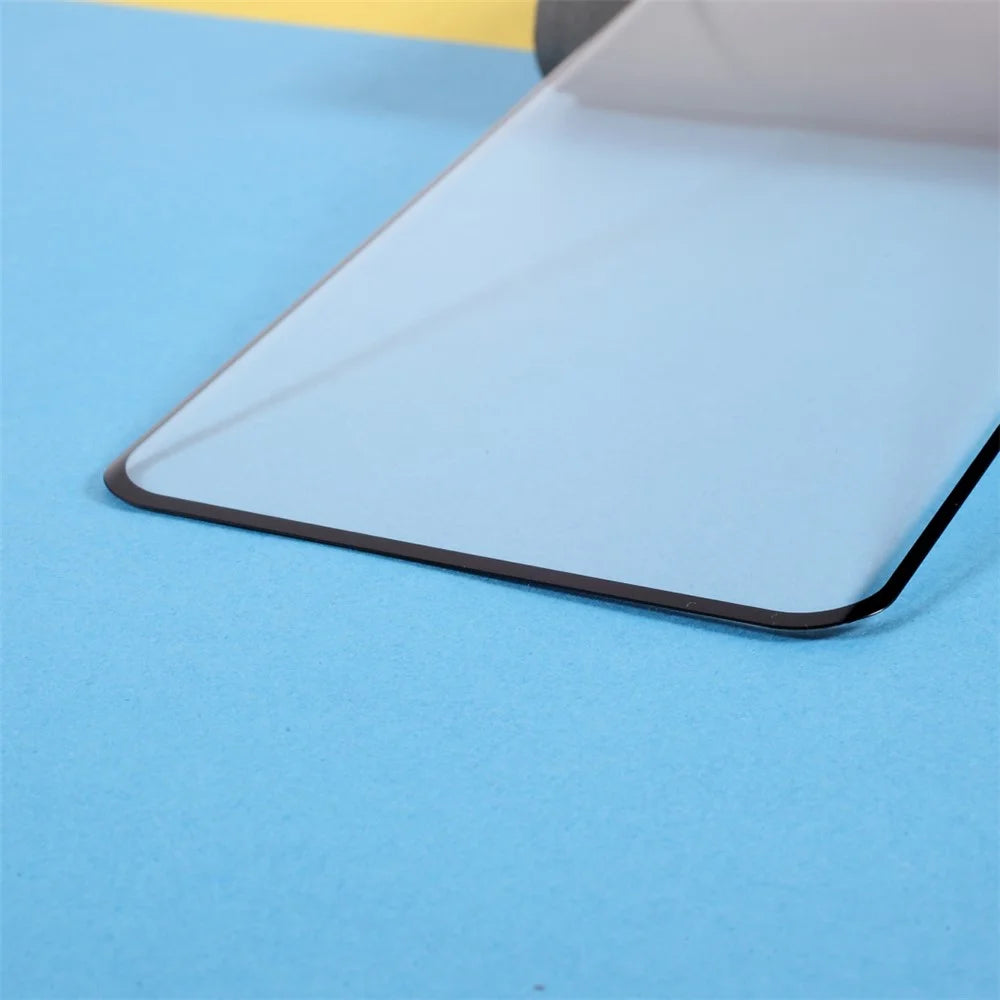 Tempered Glass Silk Print Full Coverage [Full Glue] Curved Screen Protector [Support Face Unlock, Not Support Fingerprint Unlock] for Samsung Galaxy S21 Ultra 5G - 5