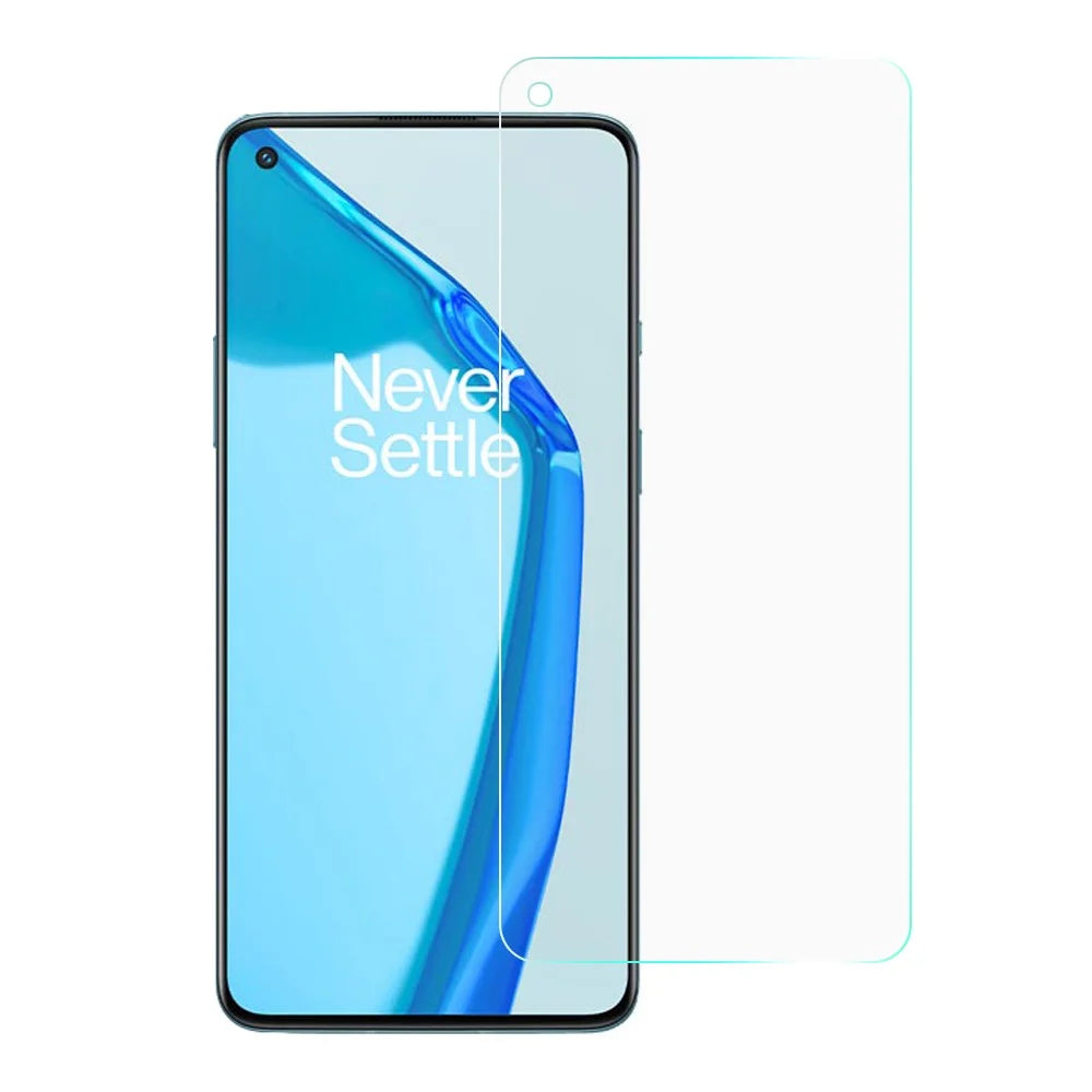 0.3mm Arc Edge Tempered Glass Phone Screen Protector for OnePlus 9R Ultra Clear Screen Film - 1