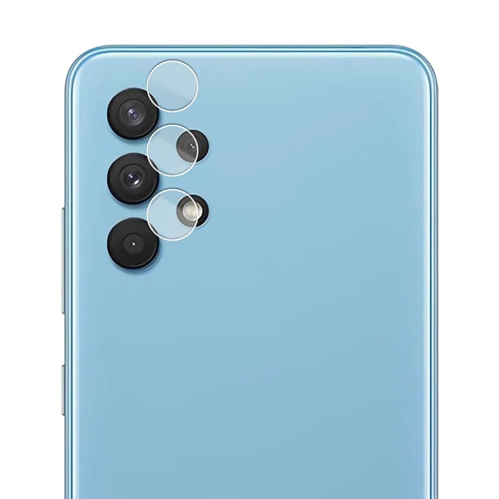 MOCOLO Anti-Explosion Ultra Clear Tempered Glass Automatic Nano-Adsorption Camera Lens Protector for Samsung Galaxy A32 4G - 1
