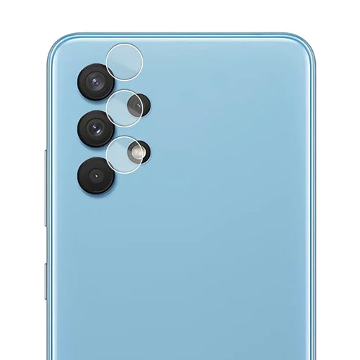 MOCOLO Anti-Explosion Ultra Clear Tempered Glass Automatic Nano-Adsorption Camera Lens Protector for Samsung Galaxy A32 4G - 1