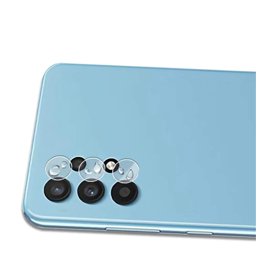 MOCOLO Anti-Explosion Ultra Clear Tempered Glass Automatic Nano-Adsorption Camera Lens Protector for Samsung Galaxy A32 4G - 3