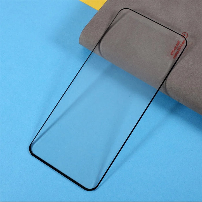 Full Screen Coverage Silk Printing Tempered Glass Film Screen Protector Support Fingerprint Unlock  for OnePlus 9 Pro / 10 Pro [Full Glue] - 3