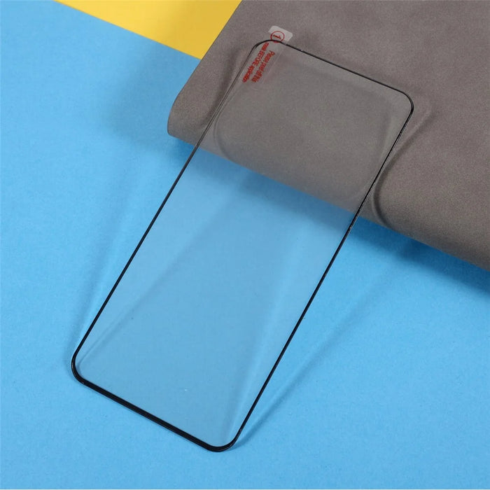Full Screen Coverage Silk Printing Tempered Glass Film Screen Protector Support Fingerprint Unlock  for OnePlus 9 Pro / 10 Pro [Full Glue] - 6