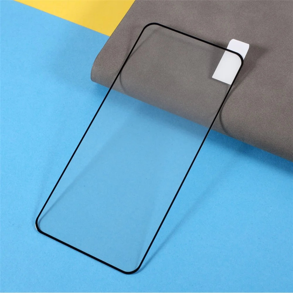 Full Size Coverage Full Glue Silk Print Tempered Glass Screen Protector for OnePlus 9R / 8T - 3