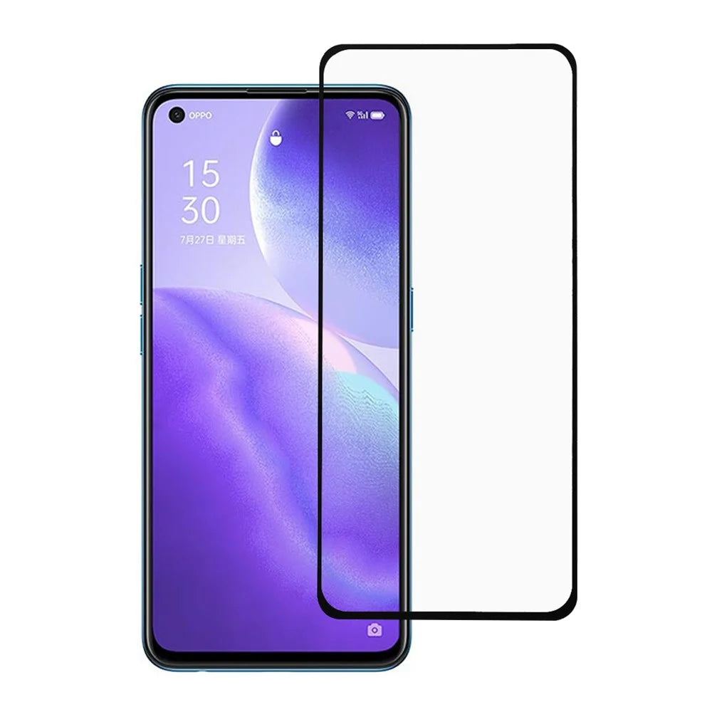 Full Glue Full Size Tempered Glass Screen Film for Oppo Find X3 Lite/Reno5 5G/ Reno5 4G/Reno5 K - 1