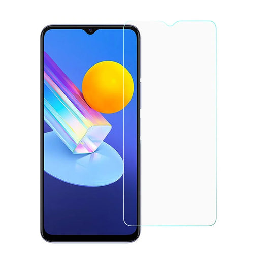0.3mm Clear Tempered Glass Screen Protector Arc Edge Guard Film for Vivo Y72 5G - 1