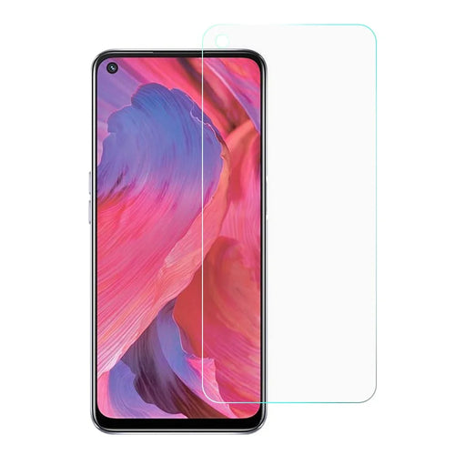 0.3mm Tempered Glass Screen Protector Arc Edge Phone Protection Film for Oppo A74 5G - 1