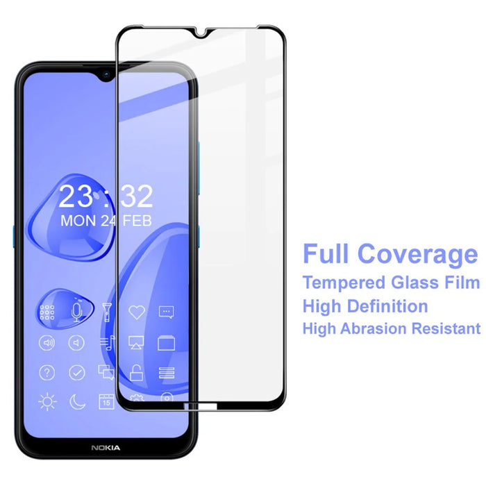 IMAK Pro+ Anti-explosion Full Cover Tempered Glass Screen Protector for Nokia G10 - 3