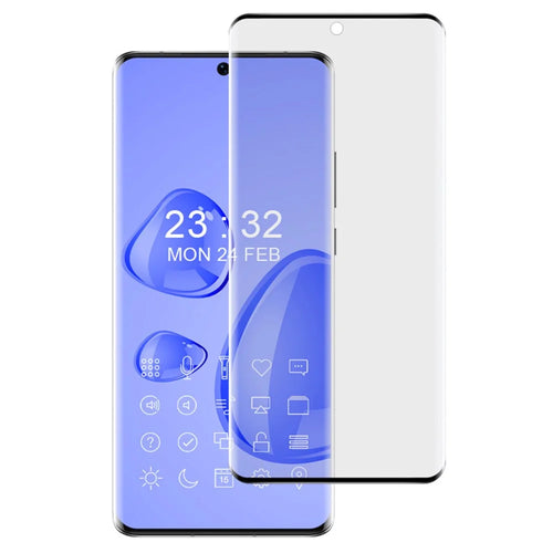IMAK 3D Curved Tempered Glass Side Glue Full Screen Covering Film for Huawei P50 Pro - 1