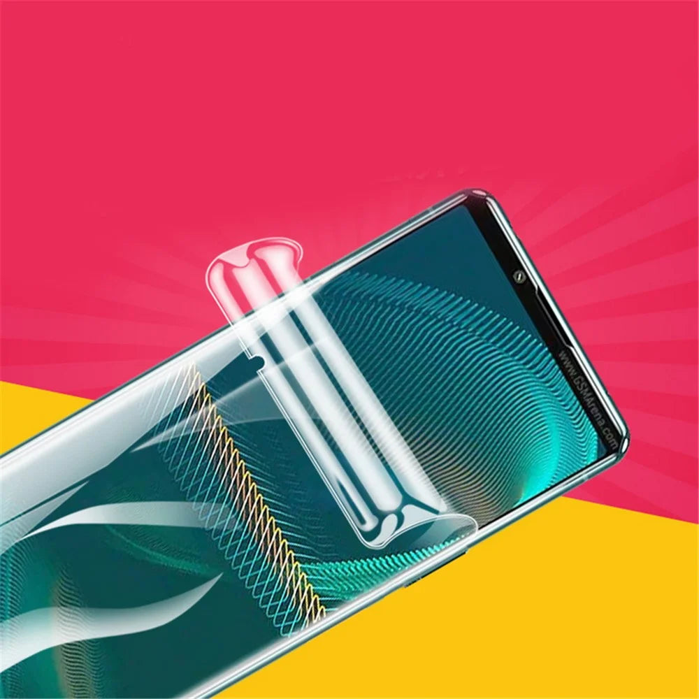 Anti-Explosion Anti-Fingerprint Anti-Glare Hydrogel TPU Full Screen Coverage Protector for Sony Xperia 5 III 5G - 3