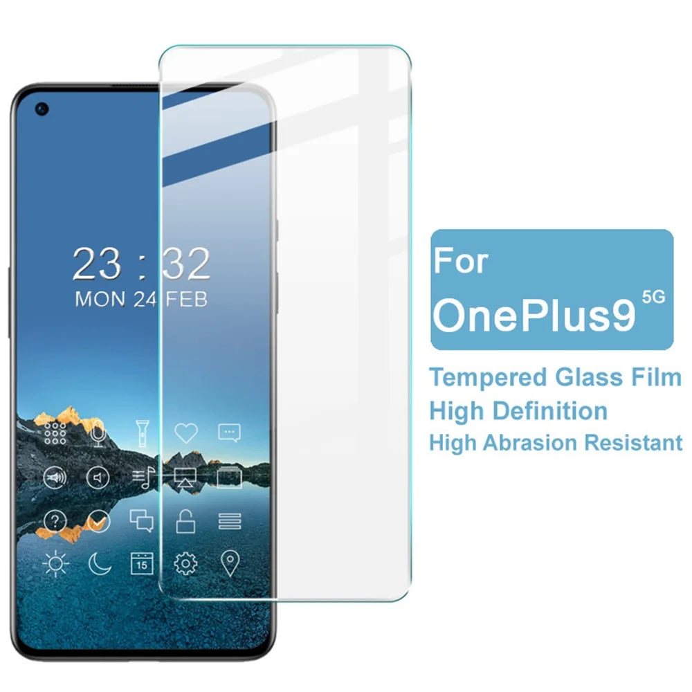 IMAK H Screen Protector Shield Tempered Glass Film for OnePlus 9 5G - 2