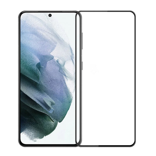 PINWUYO 3D Large Arc Anti-fingerprint Full Size Ultra Clear Full Glue Tempered Glass Screen Protector for Samsung Galaxy S21 FE - 1