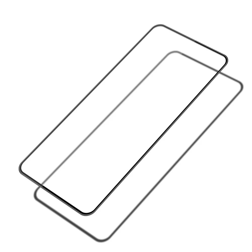 PINWUYO 3D Large Arc Anti-fingerprint Full Size Ultra Clear Full Glue Tempered Glass Screen Protector for Samsung Galaxy S21 FE - 3