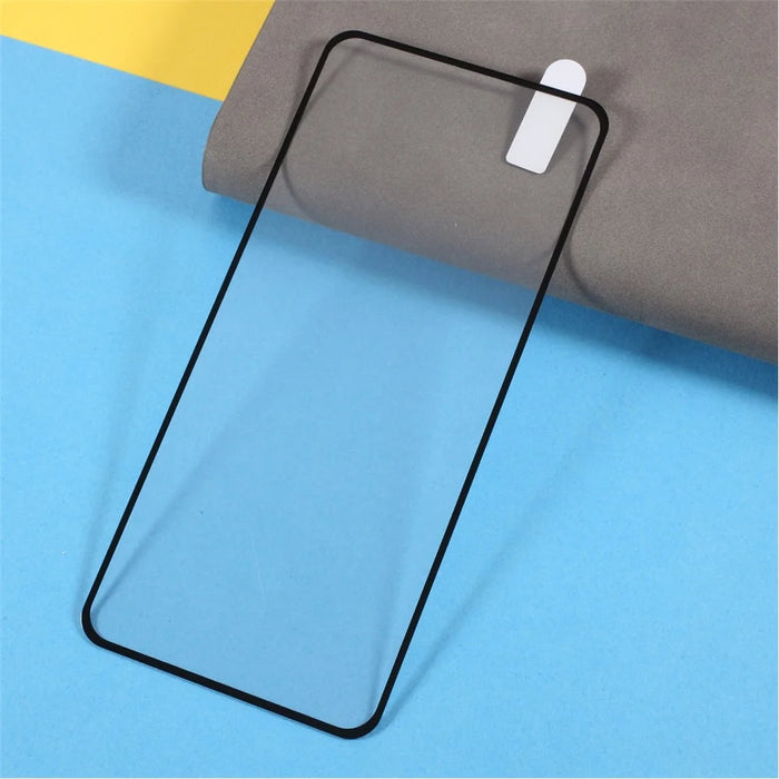 Full Coverage Silk Print Full Glue Tempered Glass Screen Protector Film for Oppo A74 4G - 3