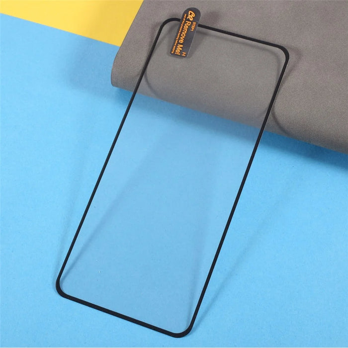 Full Coverage Silk Print Full Glue Tempered Glass Screen Protector Film for Oppo A74 4G - 6