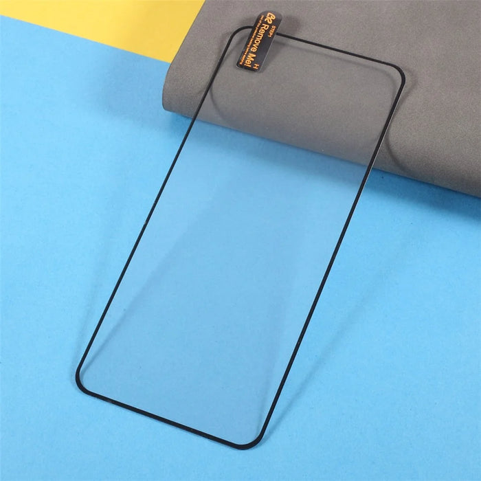 Silk Printing [Full Coverage] Tempered Glass Anti-Burst Screen Protector [Full Glue] for Oppo A53 5G/A53s - 3