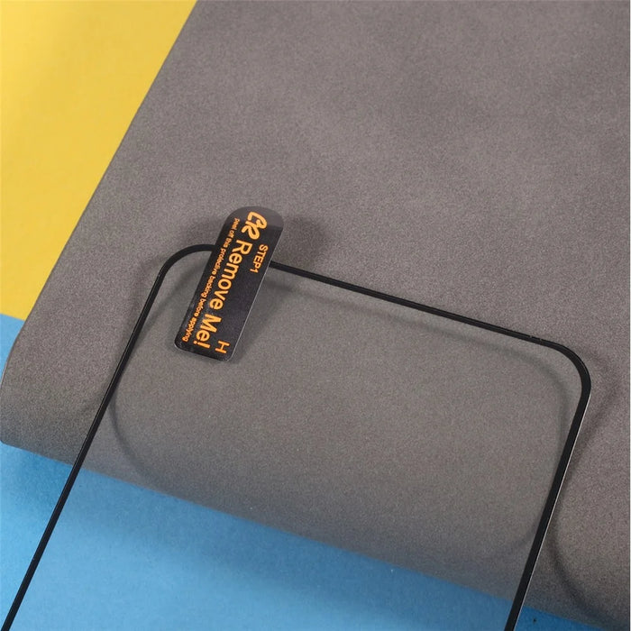 Silk Printing [Full Coverage] Tempered Glass Anti-Burst Screen Protector [Full Glue] for Oppo A53 5G/A53s - 4