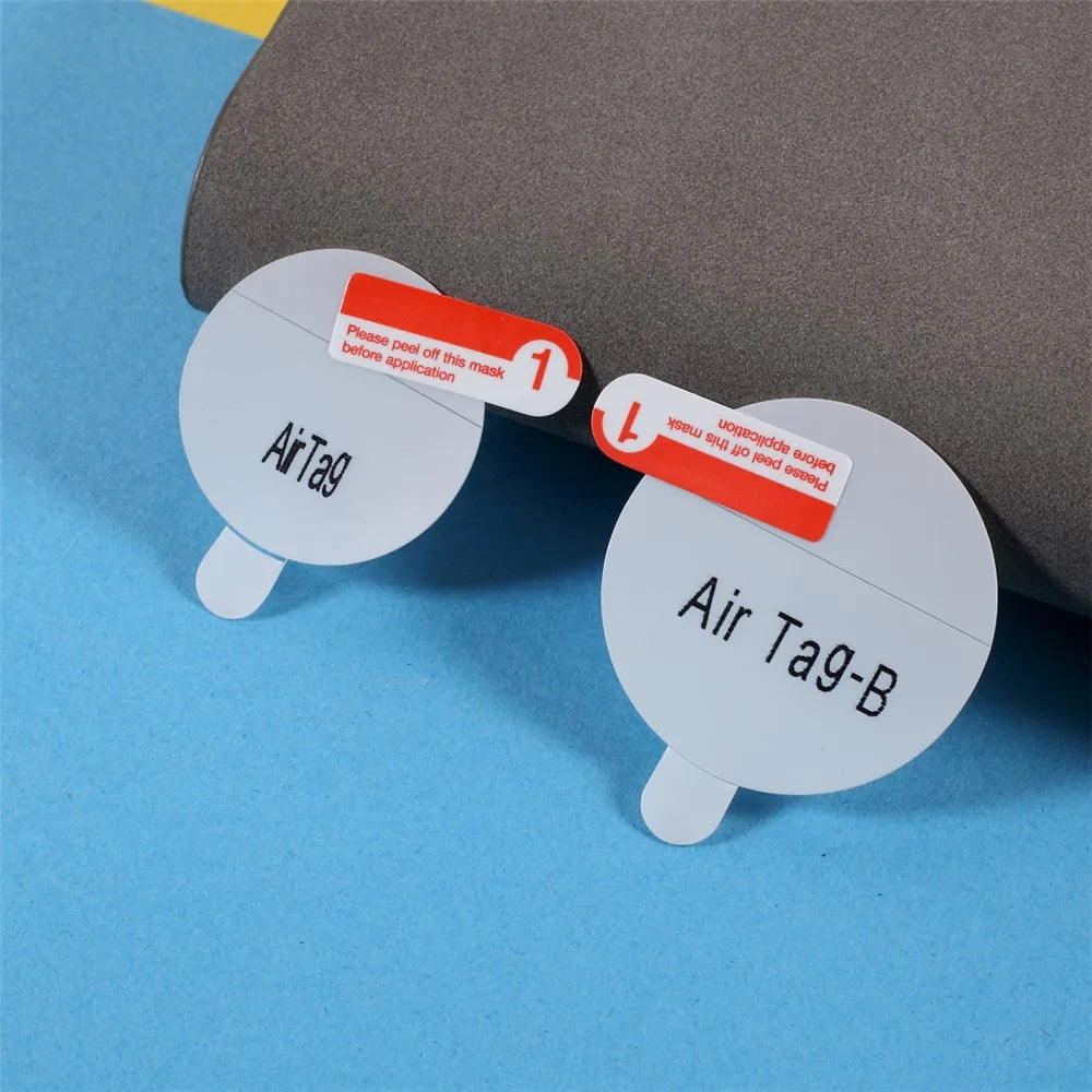 2PCS / Pac Anti-Scratch Hydrogel Film TPU Front and Back Soft Film for AirTag - 4