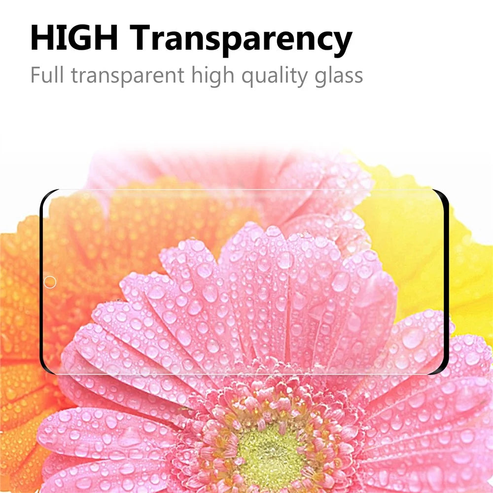 Anti-Fingerprint Ultra Clear 3D Tempered Glass Full Screen Protector Film for Samsung Galaxy S21 Ultra 5G - 5