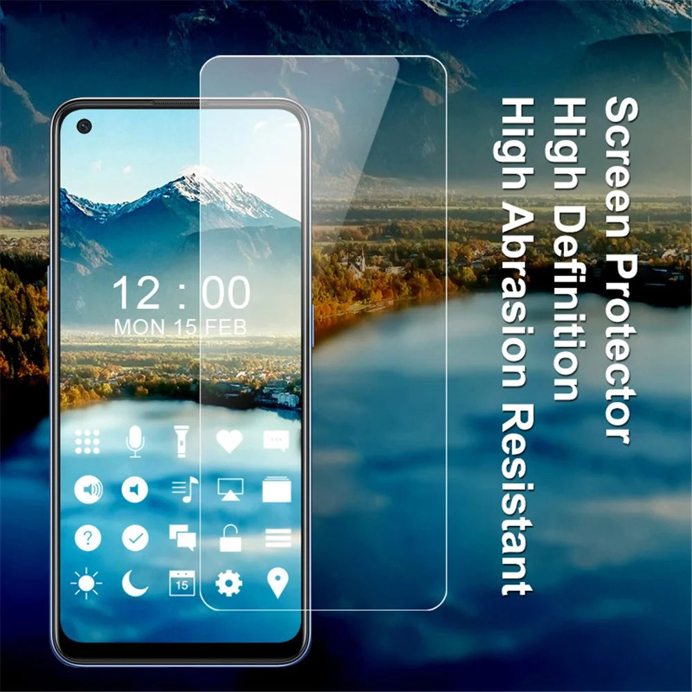 IMAK ARM Series TPU Anti-Explosion Screen Protector Film (Not Complete Covering) for Oppo F19 4G / A74 4G - 4