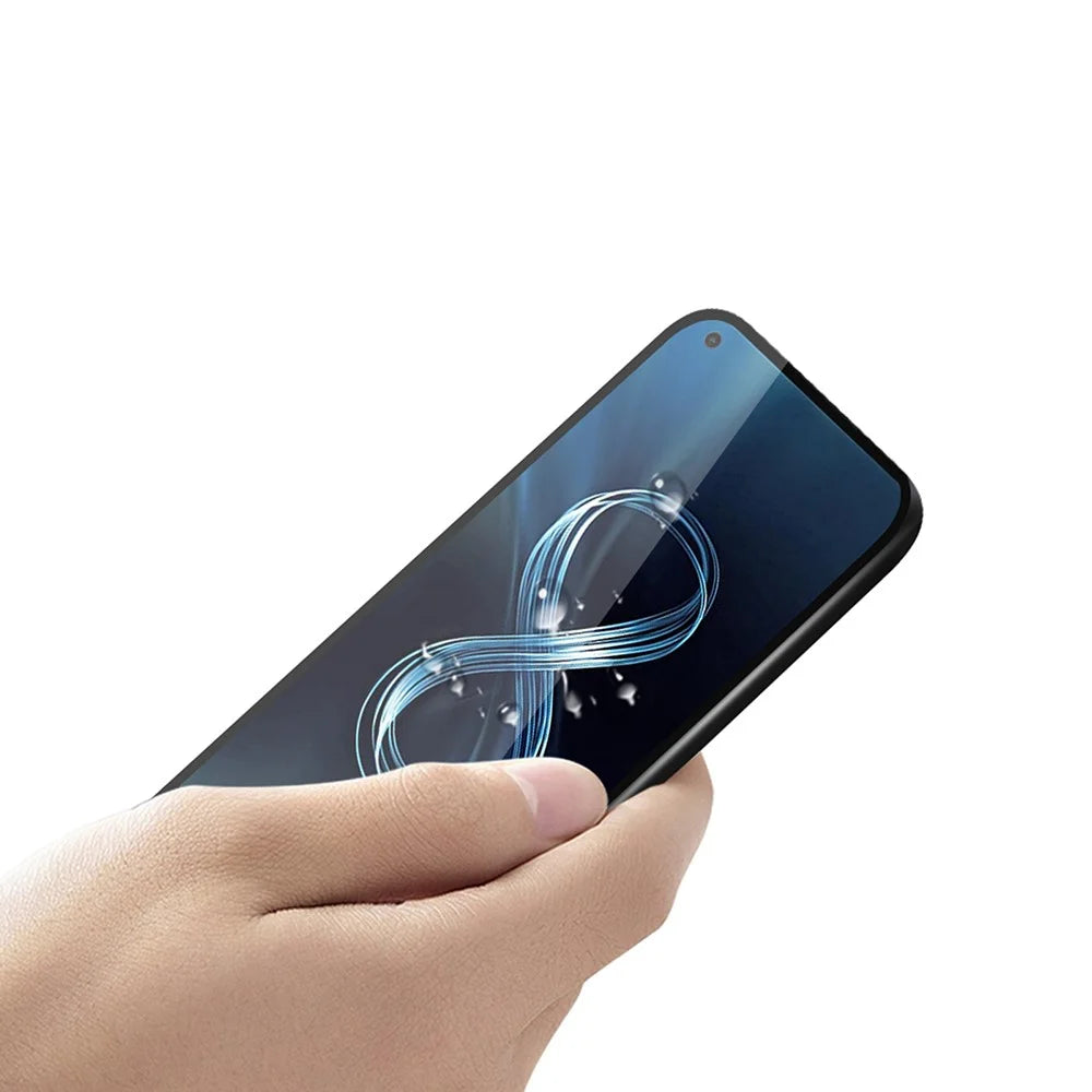PINWUYO for Asus Zenfone 8/ZS590KS Tempered Glass Film Full Glue Anti-fingerprint Shatterproof Screen Protector (International Version) - 4